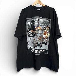 El Barrio Black Graphic Tee